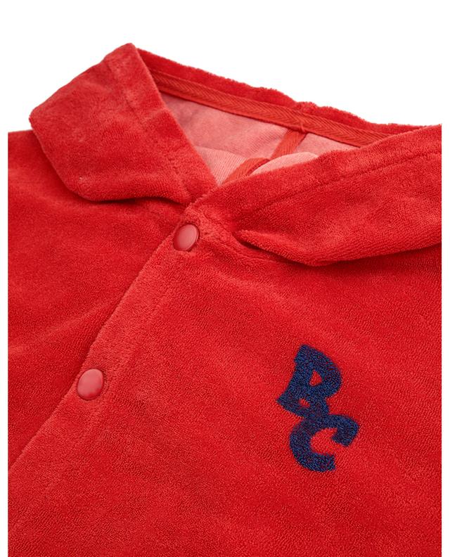 BC boy&#039;s hooded terry hoodie with snaps BOBO CHOSES
