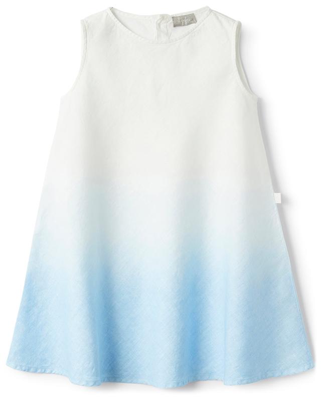 Ärmelloses A-förmiges Mädchenkleid mit Farbverlauf IL GUFO