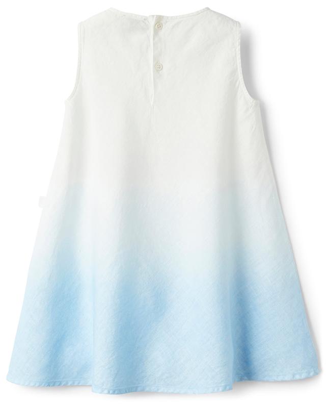 Colour gradient girl&#039;s sleeveless A-line dress IL GUFO