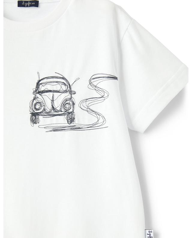 Kurzärmeliges T-Shirt für Jungen Käfer IL GUFO