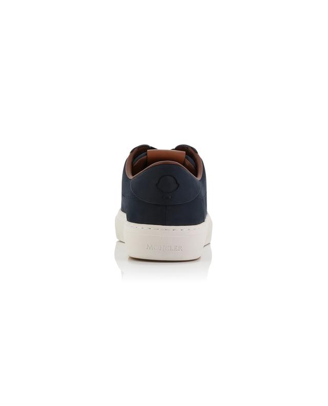 Monclub low-top lace-up nubuck leather sneakers MONCLER