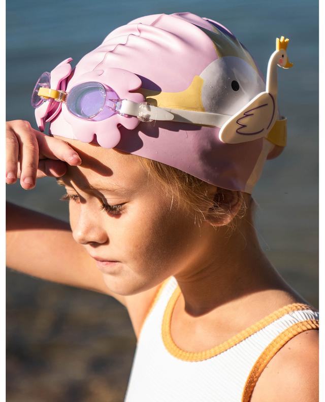 Bonnet de piscine enfant Princess Swan SUNNYLIFE