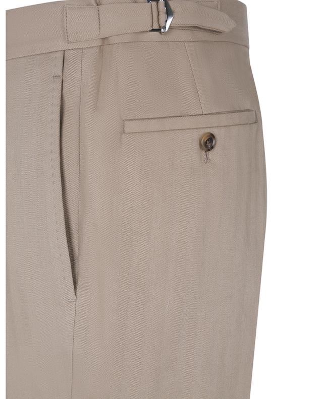 Pantalon classique en coton CARUSO