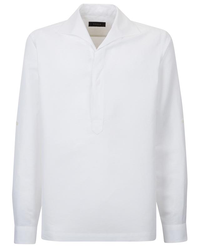 Half Button long-sleeved shirt SEASE