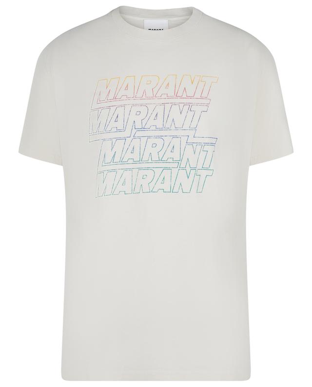 Used-Look-T-Shirt mit Logo-Prints Hugo ISABEL MARANT