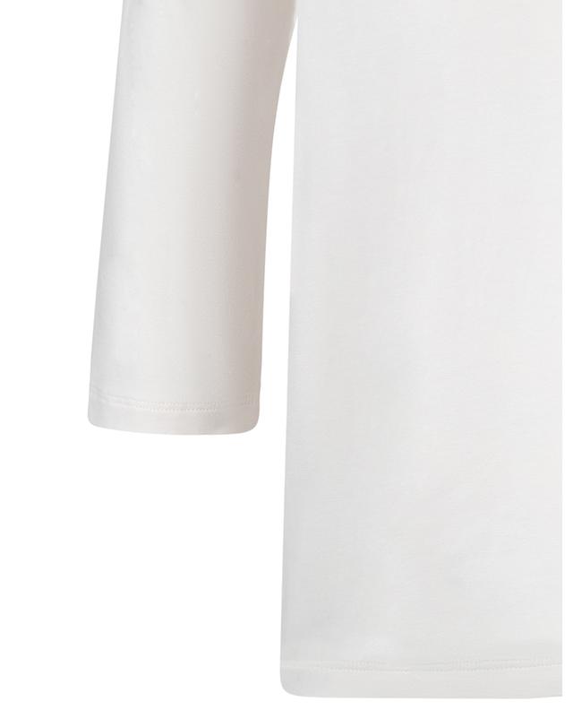 Viscose three-quarter sleeves T-shirt MAJESTIC FILATURES