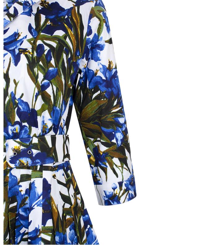 Robe chemise midi en popeline Audrey #2 Paper Flower SAMANTHA SUNG
