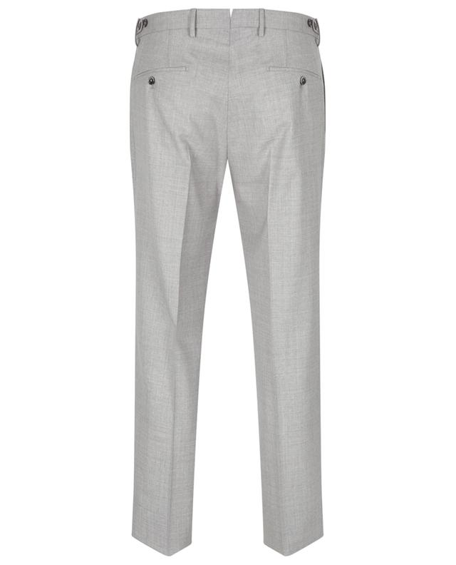 Pantalon slim en laine chinée Pattern 54 Tapered Fit INCOTEX