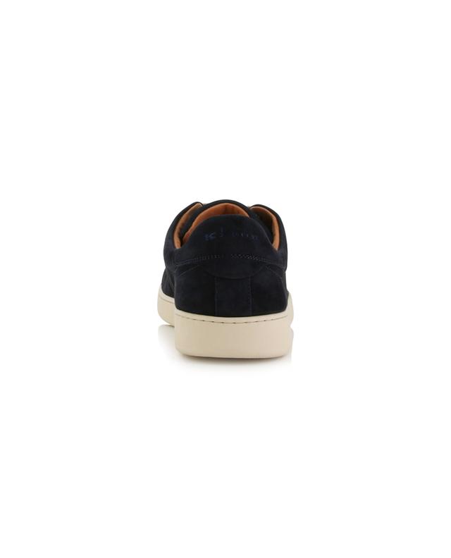 Low-top lace-up suede sneakers KITON