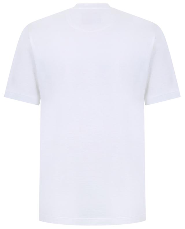Kurzarm-T-Shirt aus Seiden und Baumwolle James MARCO PESCAROLO