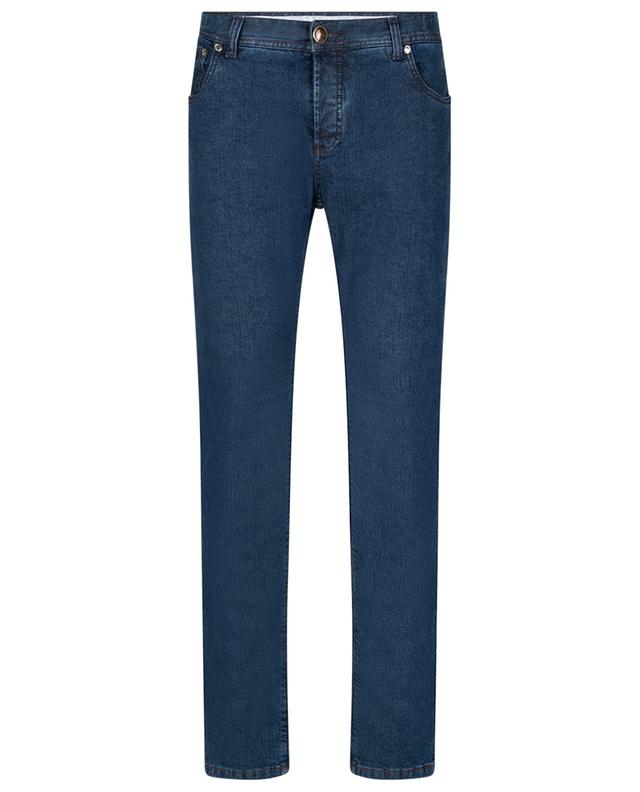 Tokyo cotton modal and silk straight-leg jeans RICHARD J. BROWN