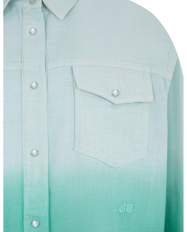 Loose colour gradient shirt jacket JACOB COHEN