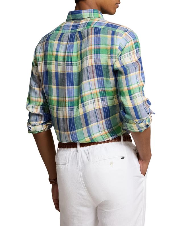 Custom Fit plaid linen shirt POLO RALPH LAUREN