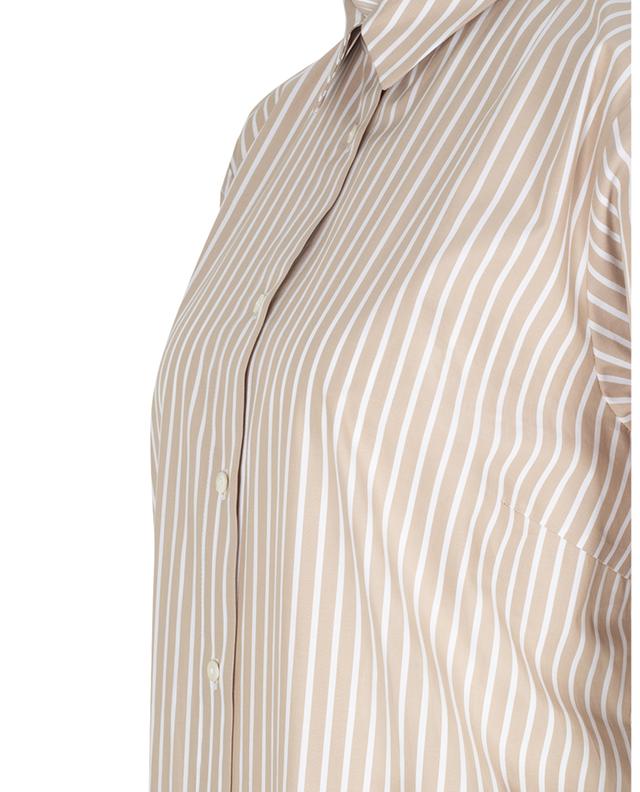 Carlota striped cotton midi shirt dress ARTIGIANO