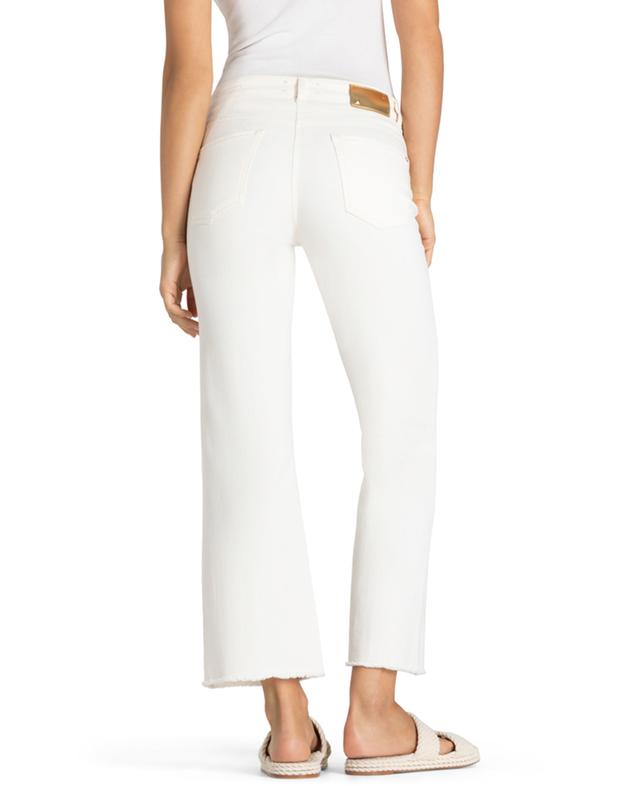 Francesca embroidered low-rise bootcut jeans CAMBIO