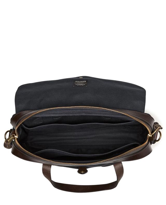 Original Briefcase Rugged Twill briefcase with flap FILSON