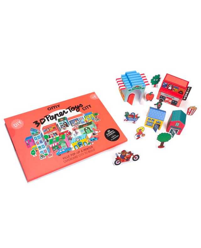 City 3D Paper Toys construction toy OMY