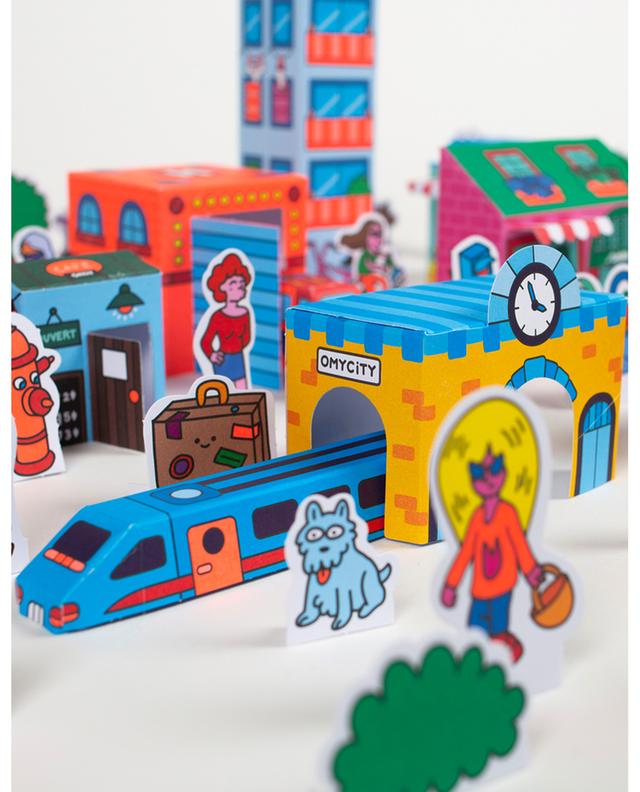 City 3D Paper Toys construction toy OMY