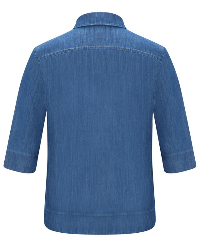 Alba denim cotton long-sleeved shirt HANA SAN
