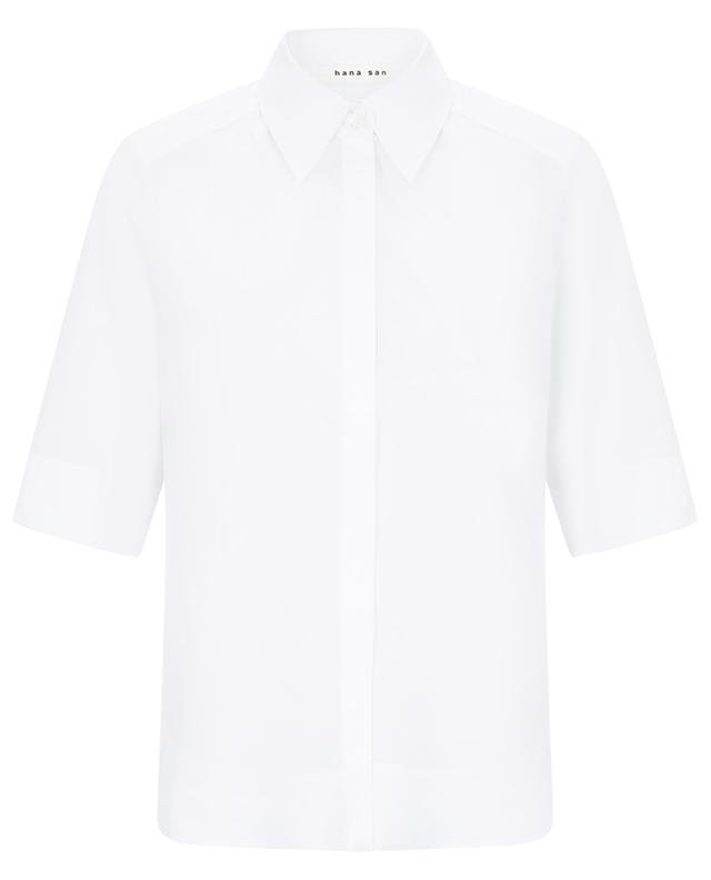 Isabella short-sleeved cotton shirt HANA SAN