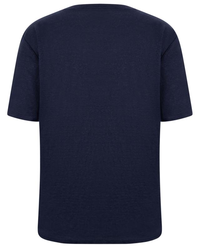 Linen short-sleeved V-neck T-shirt BONGENIE GRIEDER