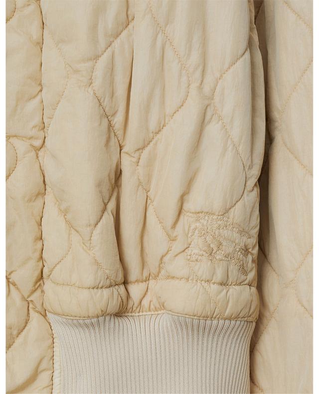 Oversized quilted bomber jacket BURBERRY