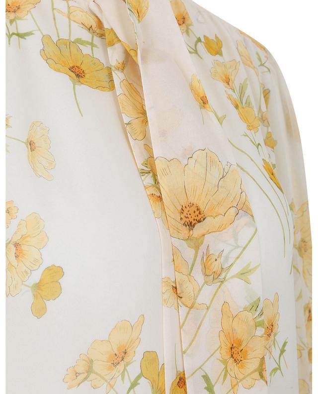Floral silk chiffon blouse GIAMBATTISTA VALLI