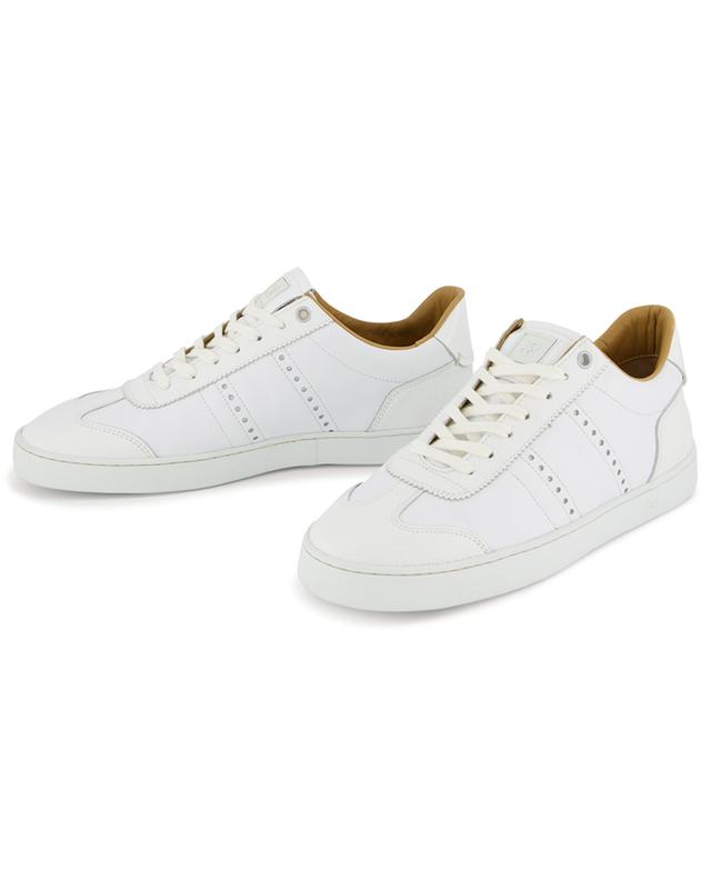 Judy D suede low-top lace-up sneakers RUBIROSA