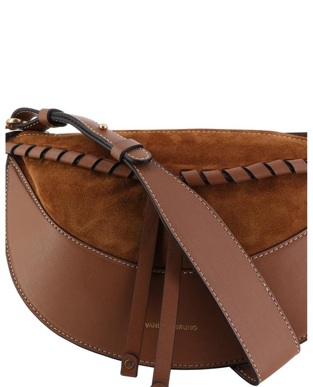 Lou Bum leather and suede cross body bag VANESSA BRUNO