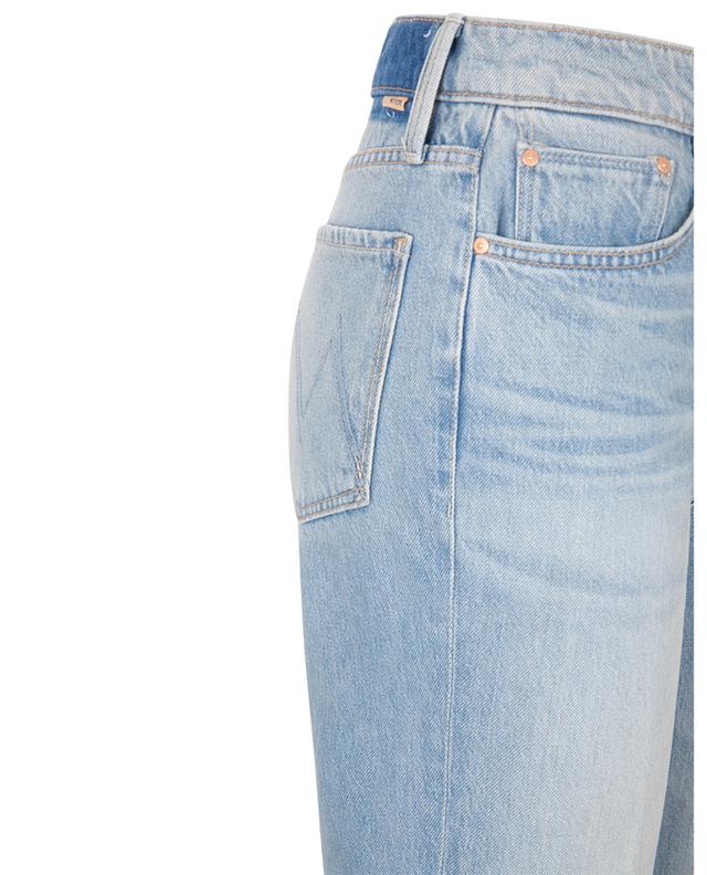 The Rambler Zip Ankle Fray cotton straight-leg jeans MOTHER