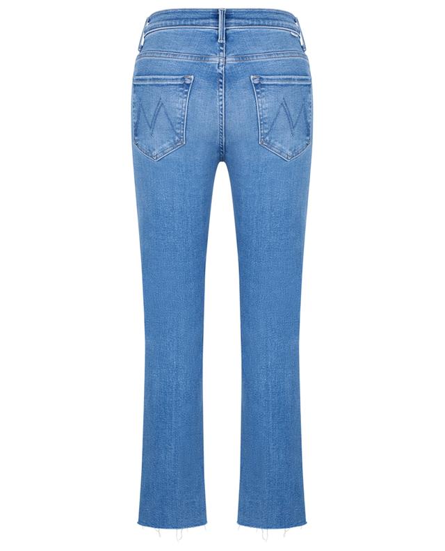 Verkürzte Bootcut-Jeans aus Baumwolle und Modal The Insider Crop Step Fray MOTHER