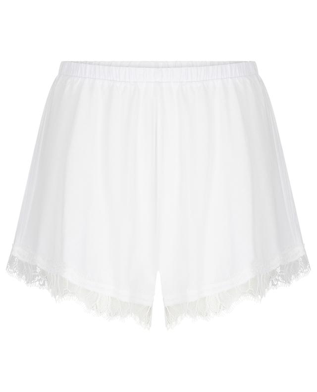 Lace organic cotton shorts SKIN