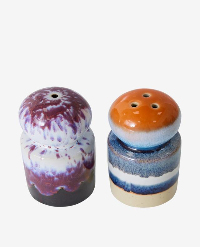 Salière et poivrier 70s Ceramics Stargaze HKLIVING