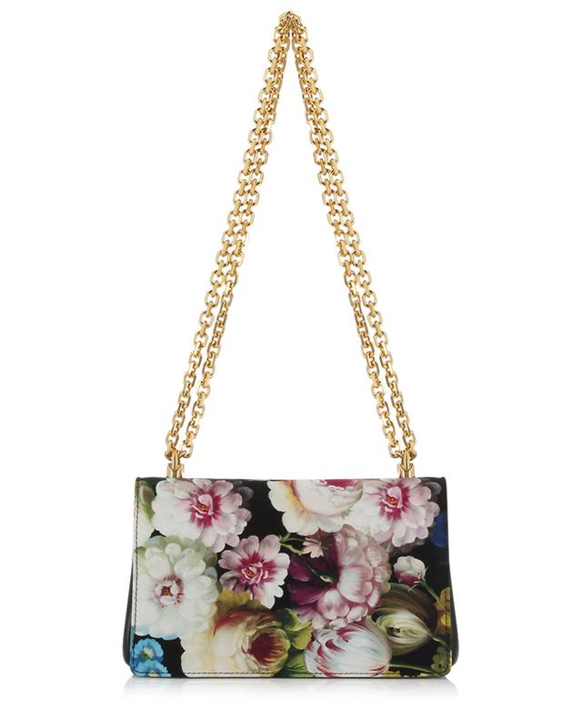 DG Girls Medium floral charmeuse shoulder bag DOLCE &amp; GABBANA