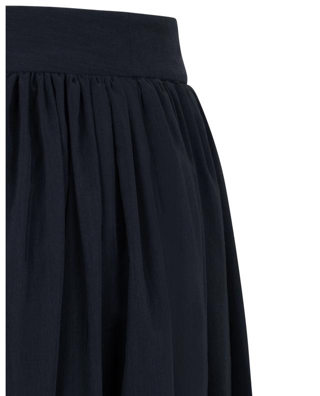 Loose-fitting culottes in cotton voile CO.GO