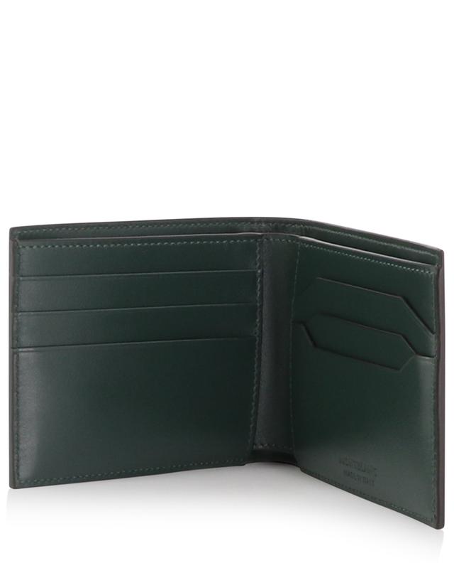 Meisterstück 6CC Sfumato British Green smooth leather wallet MONTBLANC