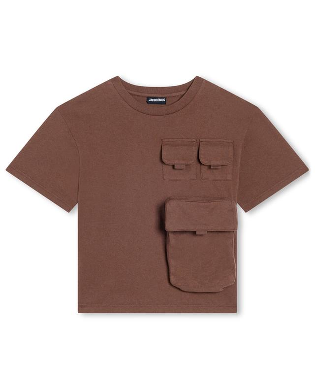 Kurzarm-Jungen-T-Shirt Le T-shirt Bolso JACQUEMUS