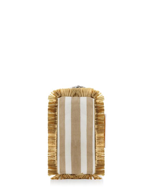 Melissa Beach striped sun-adorned toiletry bag KOKU CONCEPT