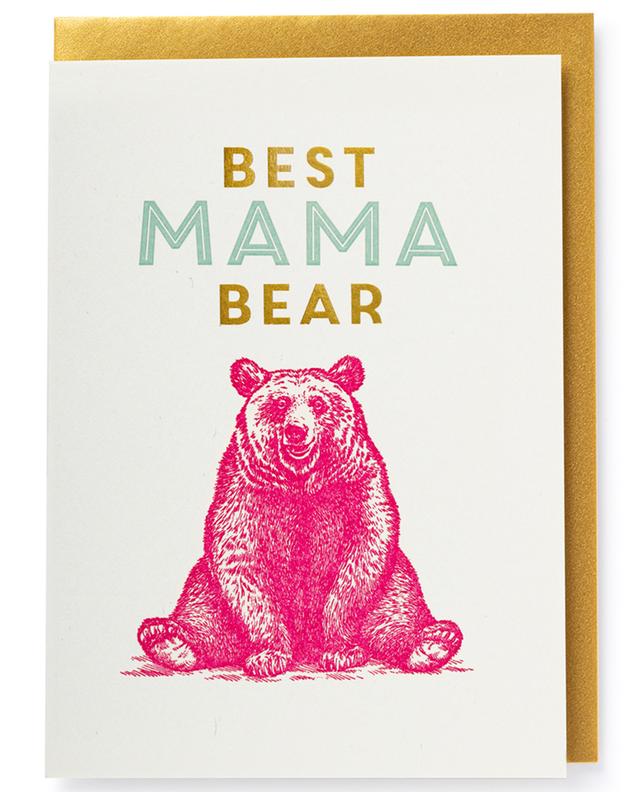 Mama Bear post card ARCHIVIST
