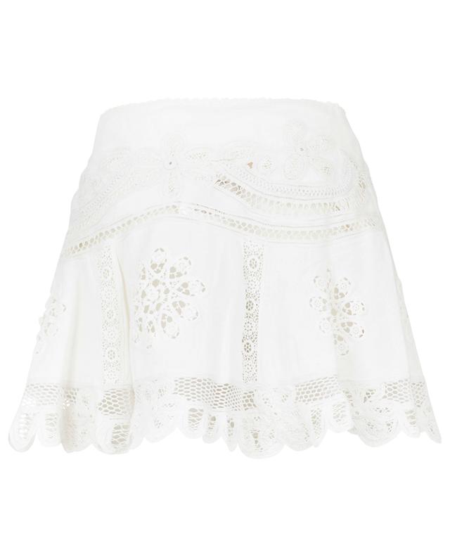 Lainey cotton short beach skirt LOVESHACKFANCY