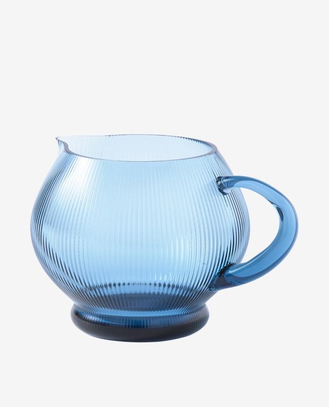 Pum fluted glass pitcher POLS POTTEN