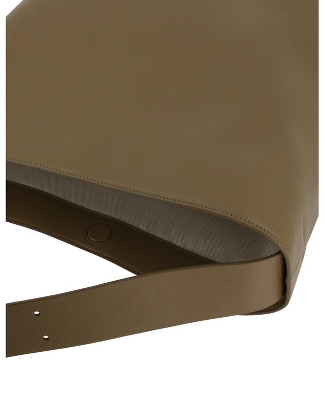 Folded Tote Medium supple smooth leather tote bag JIL SANDER
