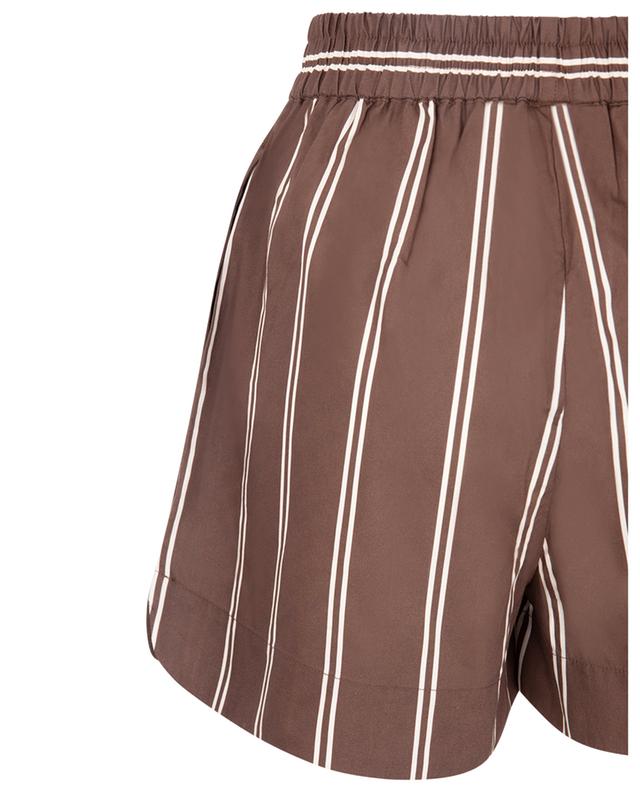 Chiara cotton striped shorts LMND