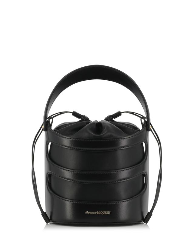 The Rise leather bucket bag ALEXANDER MC QUEEN