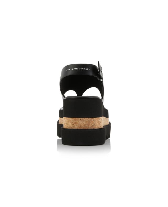Sneakelyse 80 faux leather wedge sandals STELLA MCCARTNEY