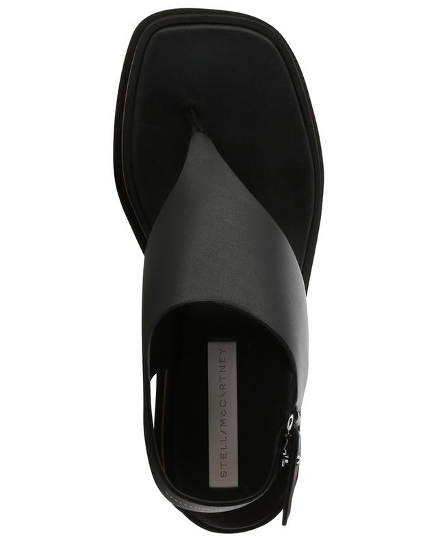 Sandales compensées en cuir synthétique Sneakelyse Portina 80 STELLA MCCARTNEY