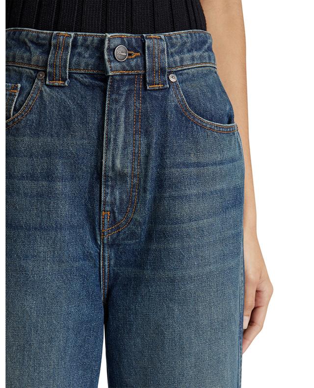Verkürtze Jeans mit hoher Taille The Shalbi Stinson KHAITE