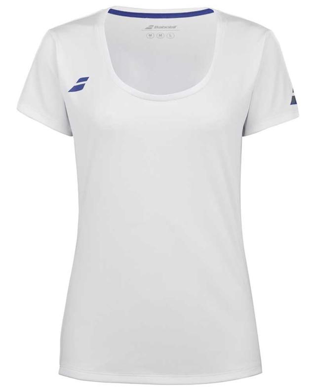 Mädchen-Tennis-T-Shirt Play Cap Sleeve BABOLAT