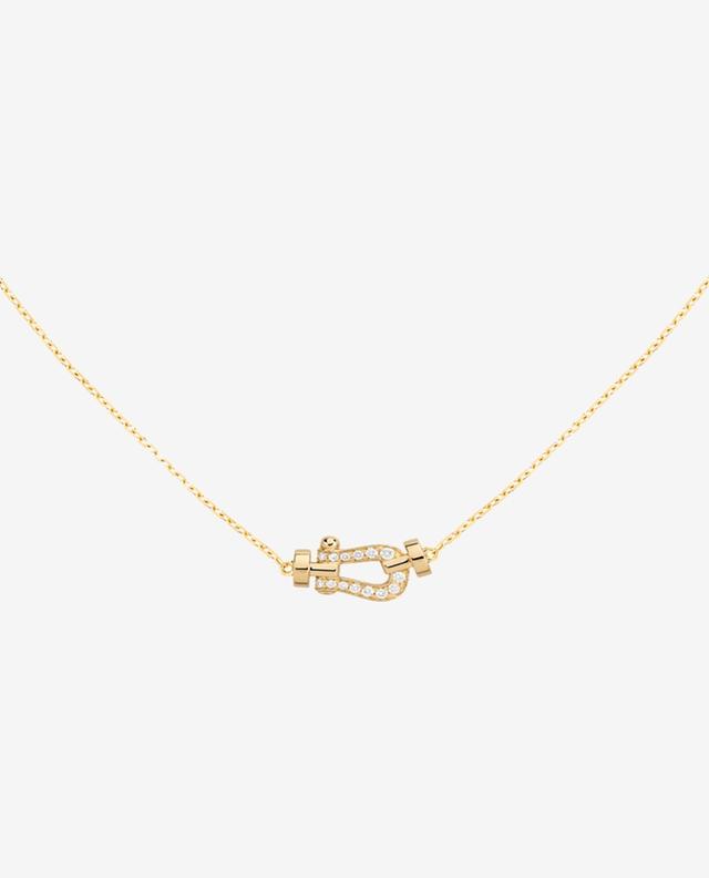 Force 10 PM yellow gold and diamond necklace FRED PARIS