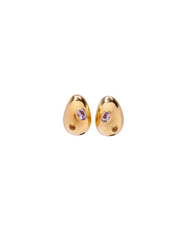 Mini Arp gold-tone earrings LIZZIE FORTUNATO